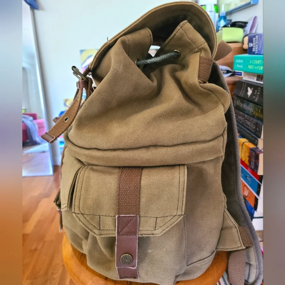 Courser Canvas Backpack - Picture 2 of 5